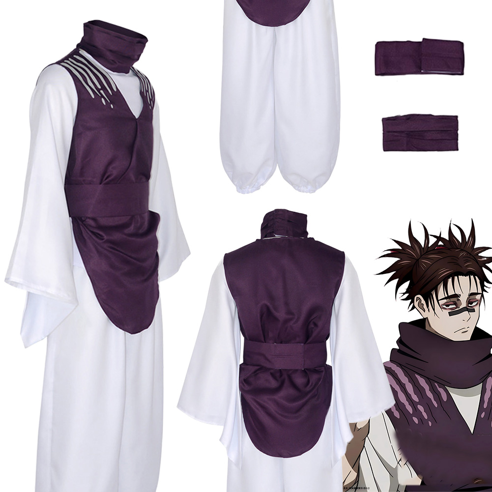 Anime Cosplay Jujutsu - แฟนตาซี โชโซะคอสเพลย์เสื้อผ้าอะนิเมะจูจุสึ โอ ไคเซ็นผู้ชายดิสฟราซเครื่องแต่งกายชายแฟนตาซีฮาโลวีนปาร์ตี้คาร์นิวัลเสื้อผ้า