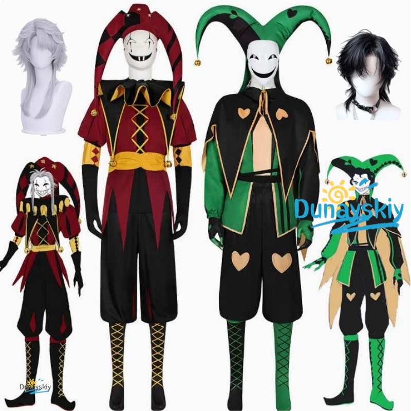 Anime And Cosplay Expo 2025 - ชุดคอสเพลย์ตัวตลกพีรอร์ต งานฮาโลวีน 2025 พร้อมวิกผม หน้ากาก หมวก