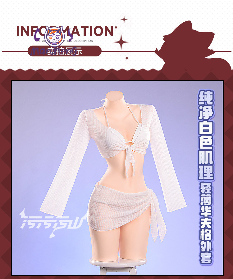 Anime Cosplay Bikini - ซินเดอเรลล่า เทพีแห่งชัยชนะ คอสเพลย์เครื่องแต่งกายอะนิเมะเกมนิกเก้ผู้หญิงเซ็กซี่ฤดูร้อนใหม่ชุดว่ายน้ำชายหาดฮาโลวีนชุดบิกินี่