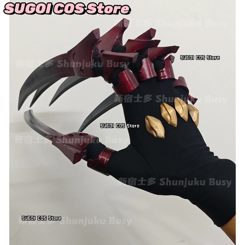 Anime Cosplay Armor - ถุงมือกรงเล็บคอสเพลย์ Jabber The Abyssal Warlord ของ