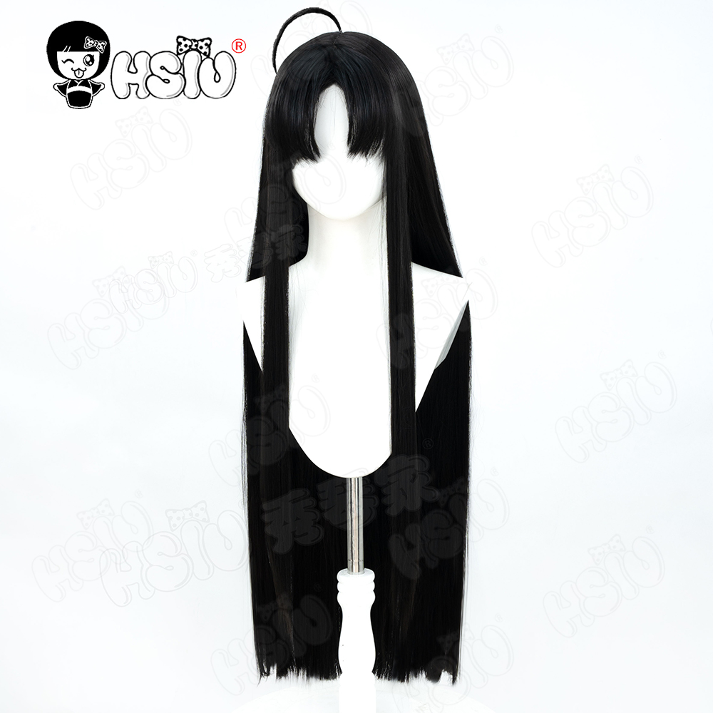Awa Subaru คอสเพลย์วิกผม HSIU  - Anime Cosplay Girl With Black Hair บทวิจารณ์และราคา