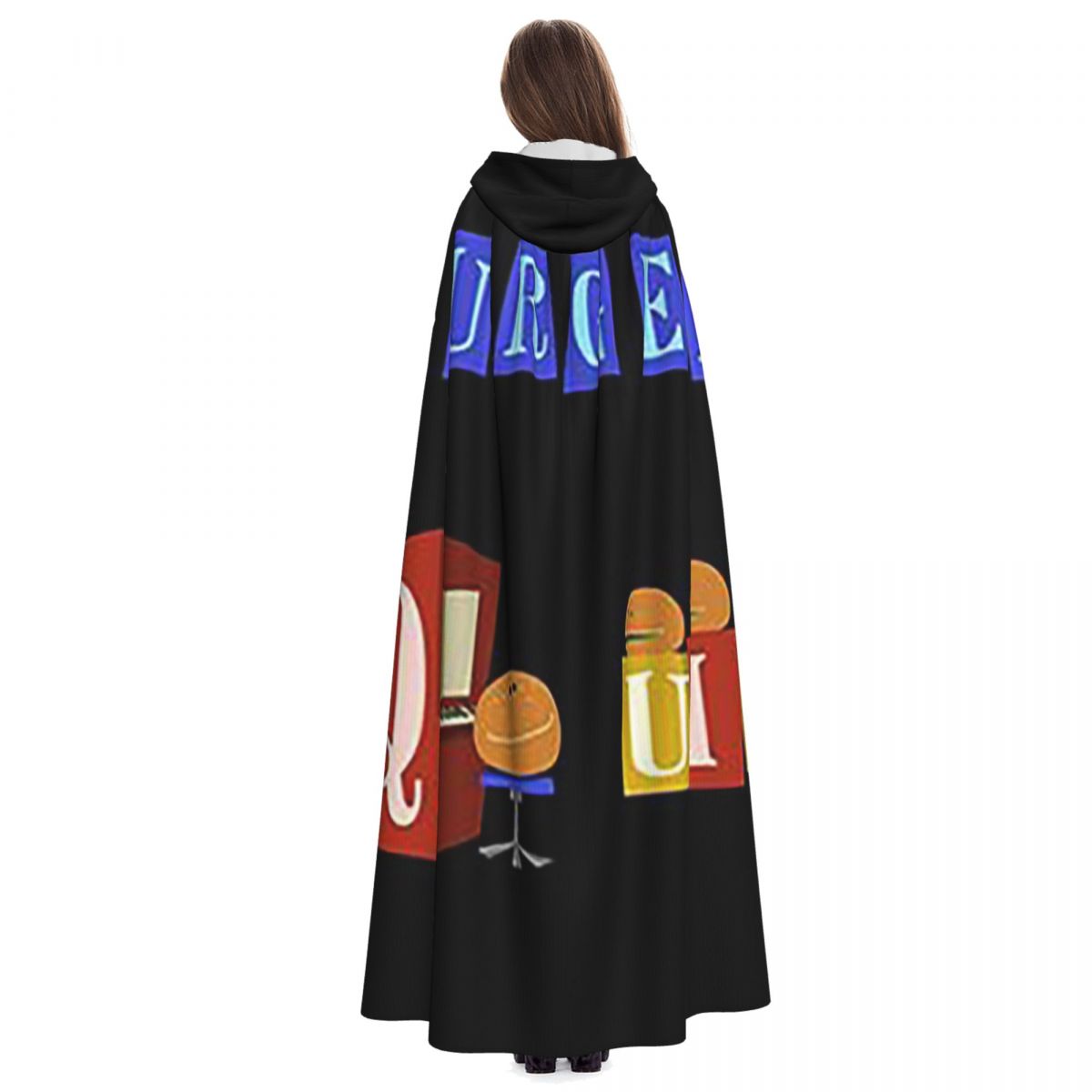 เสื้อคลุมฮู้ดยาวลายใหม่ Burger - Anime Cosplay Quiz บทวิจารณ์และราคา