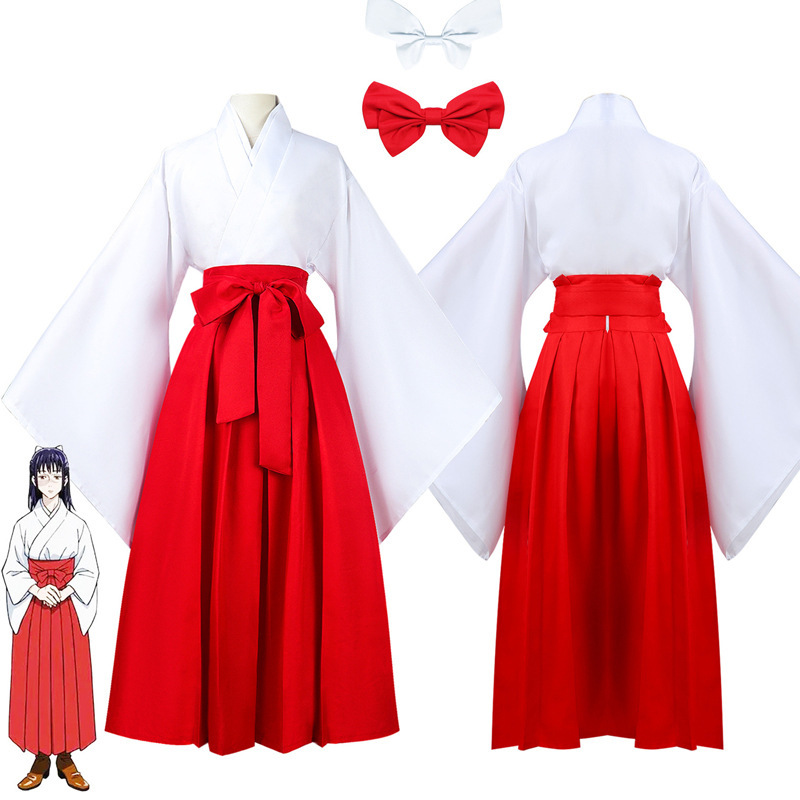 ชุดกิโมโนสาวๆ คอสเพลย์ริโอเมน  - Anime Cosplay Jujutsu บทวิจารณ์และราคา