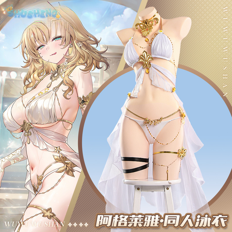 ชุดว่ายน้ำบิกินี่เซ็กซี่ของผู้ - Anime Cosplay Bikini บทวิจารณ์และราคา
