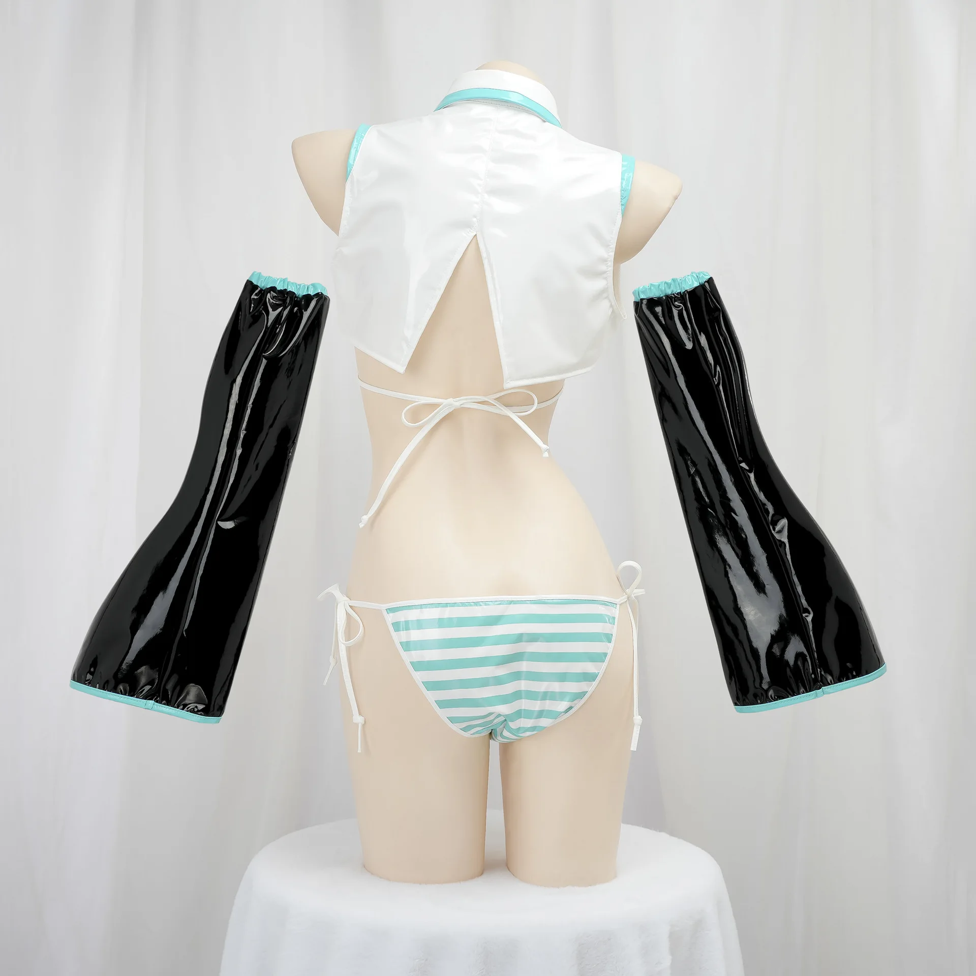 อะนิเมะเกมมิคุคอสเพลย์มิคุสูตร - Anime Cosplay Bikini บทวิจารณ์และราคา