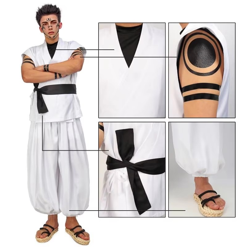 ชุดคอสเพลย์ริโอเม็น ซุคุนะ จาก - Anime Cosplay Jujutsu บทวิจารณ์และราคา