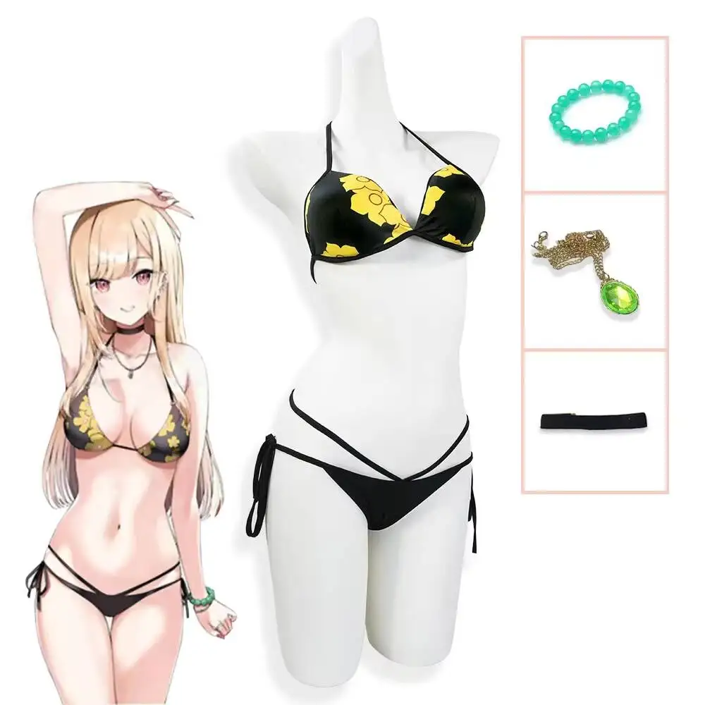 ชุดคอสเพลย์บิกินี่มาริน คิตากา - Anime Cosplay Bikini บทวิจารณ์และราคา