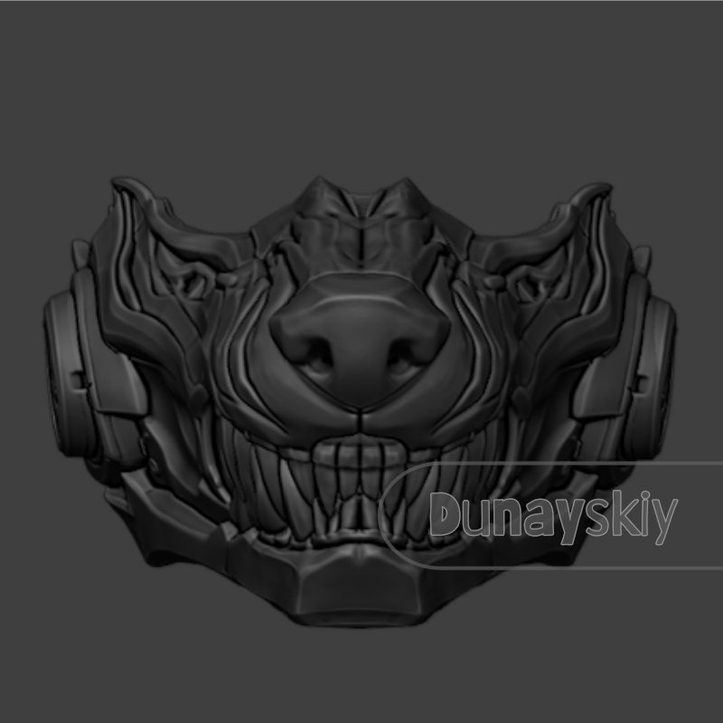 หน้ากากคอสเพลย์วาลโก วูล์ฟ จาก - Anime Cosplay With Mask บทวิจารณ์และราคา