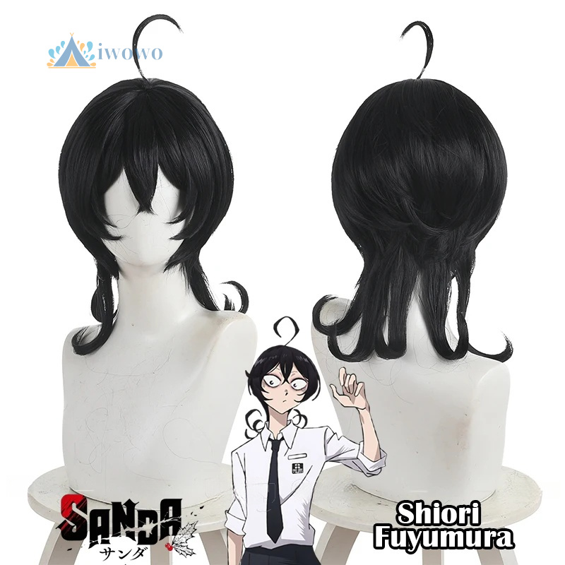 วิกผมคอสเพลย์อนิเมะ ซันดะ ชิโร - Anime Cosplay Girl With Black Hair บทวิจารณ์และราคา