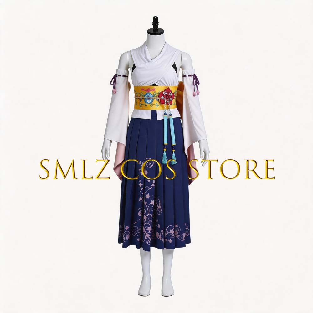 Smlz FFX ยูน่าคอสเพลย์อะนิเมะ  - Cosplay Anime Top บทวิจารณ์และราคา