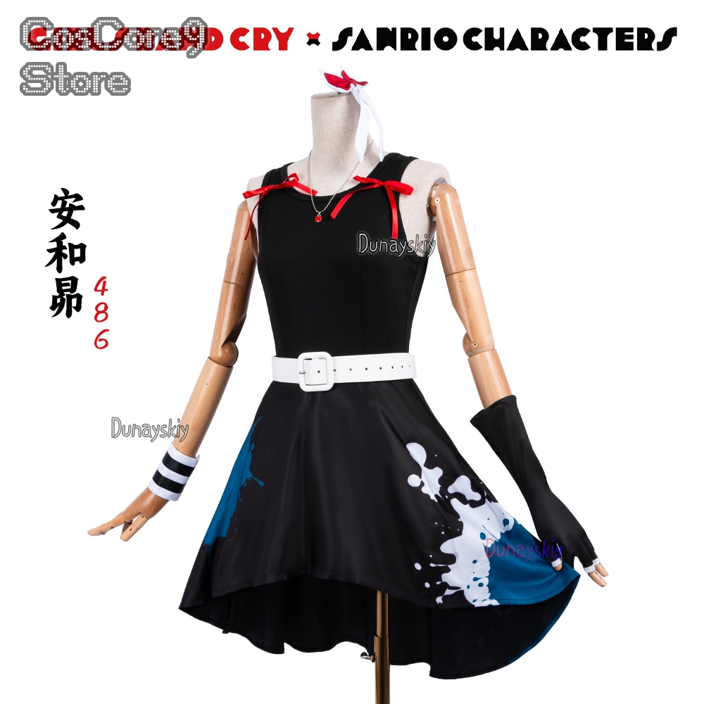 ชุดคอสเพลย์ซูบารุ อาวา ชุดเจ้า - Anime Cosplay Girl With Black Hair บทวิจารณ์และราคา