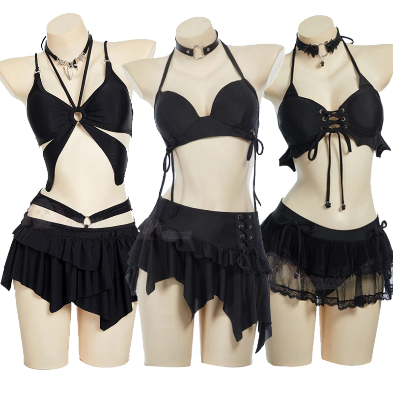 9 สไตล์ ชุดว่ายน้ำสองชิ้นสำหรั - Anime Cosplay Bikini บทวิจารณ์และราคา