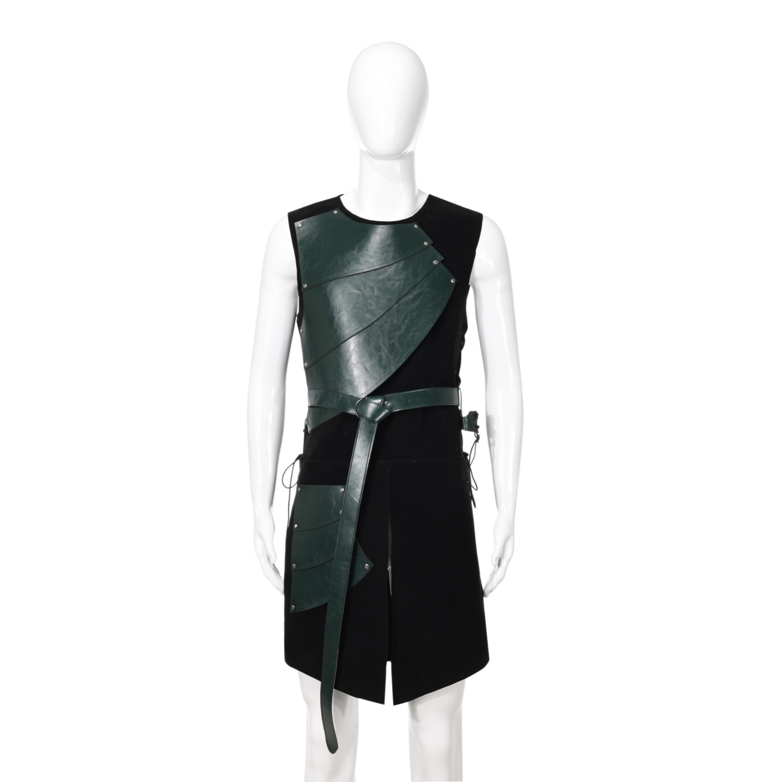 ชุดเกราะหนังเทียมแบบไม่มีแขนสำ - Anime Cosplay Armor บทวิจารณ์และราคา