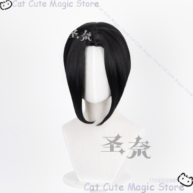 วิกผมสั้นสีดำสไตล์ Y2K สำหรับค - Anime Cosplay Girl With Black Hair บทวิจารณ์และราคา