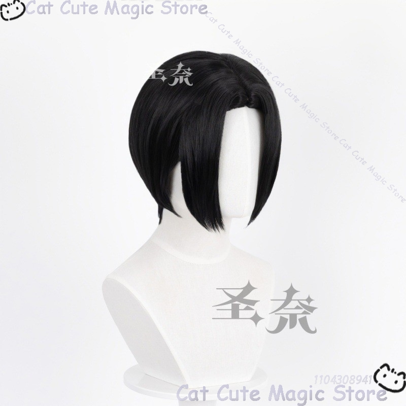 วิกผมสั้นสีดำสไตล์ Y2K สำหรับค - Anime Cosplay Girl With Black Hair บทวิจารณ์และราคา