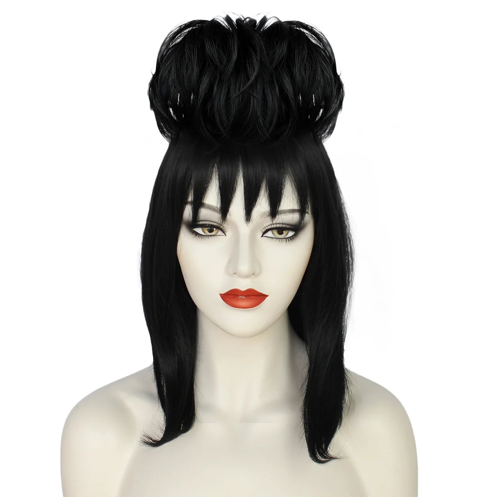 Lydia Deetz คอสเพลย์วิกผมชุดเจ - Anime Cosplay Girl With Black Hair บทวิจารณ์และราคา