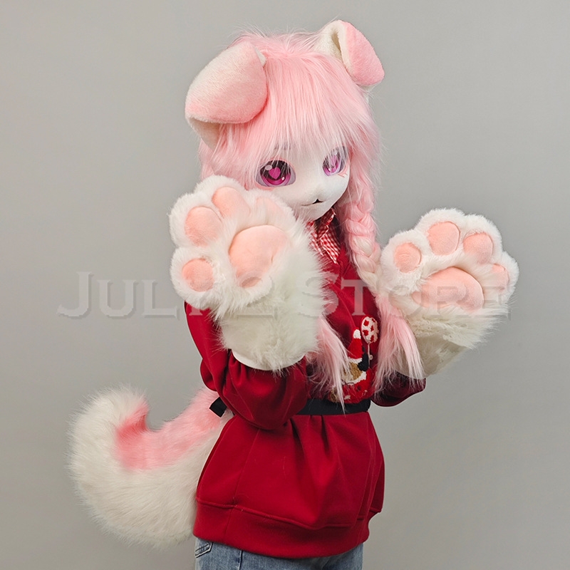 หน้ากากคอสเพลย์ขนฟูน่ารักแบบ K - Anime Cosplay With Mask บทวิจารณ์และราคา