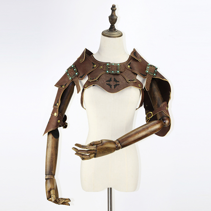 Steampunk ไหล่เกราะเกราะผู้หญิ - Anime Cosplay Armor บทวิจารณ์และราคา