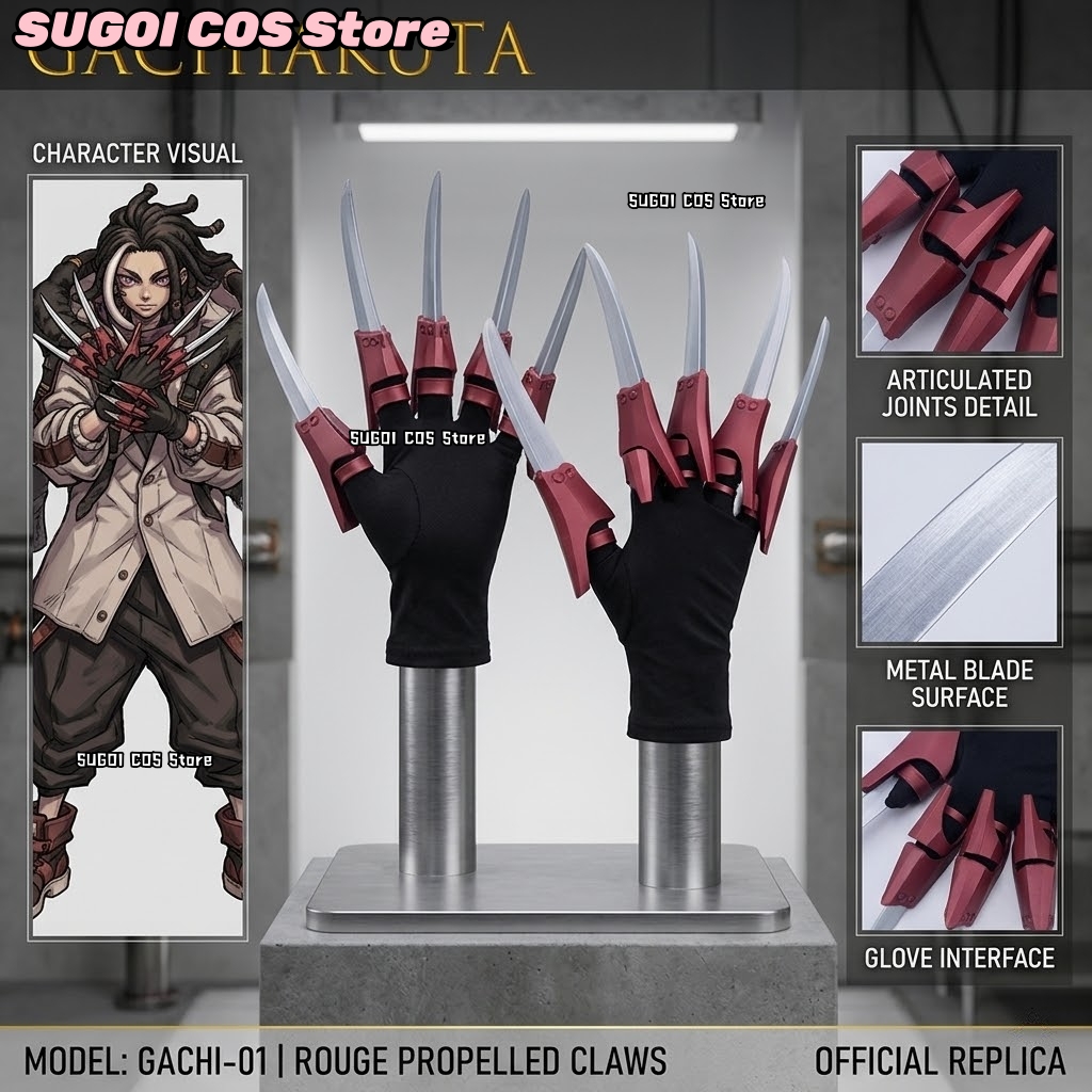 ถุงมือกรงเล็บคอสเพลย์ Jabber T - Anime Cosplay Armor บทวิจารณ์และราคา