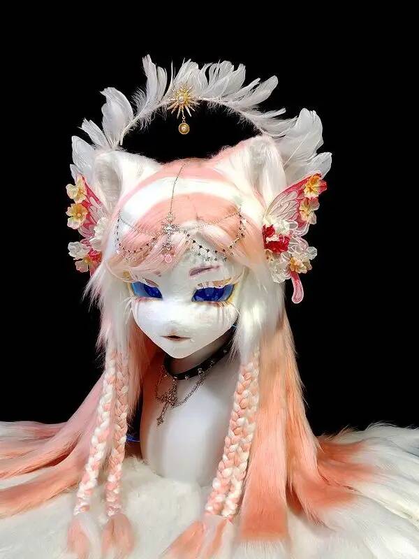 หัวฟอร์สูทคิกทำมือ, หน้ากากแมว - Anime Cosplay With Mask บทวิจารณ์และราคา